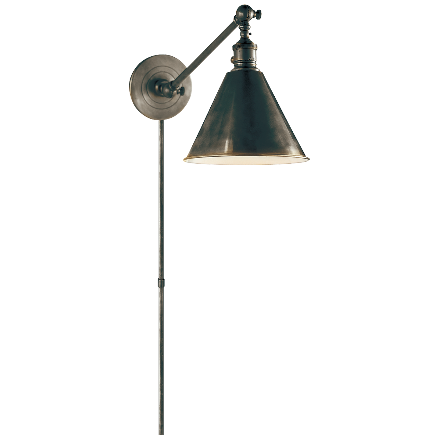 1990's National 照明 ポストモダン Boston Functional Single Arm Library Light – Stoffer Home