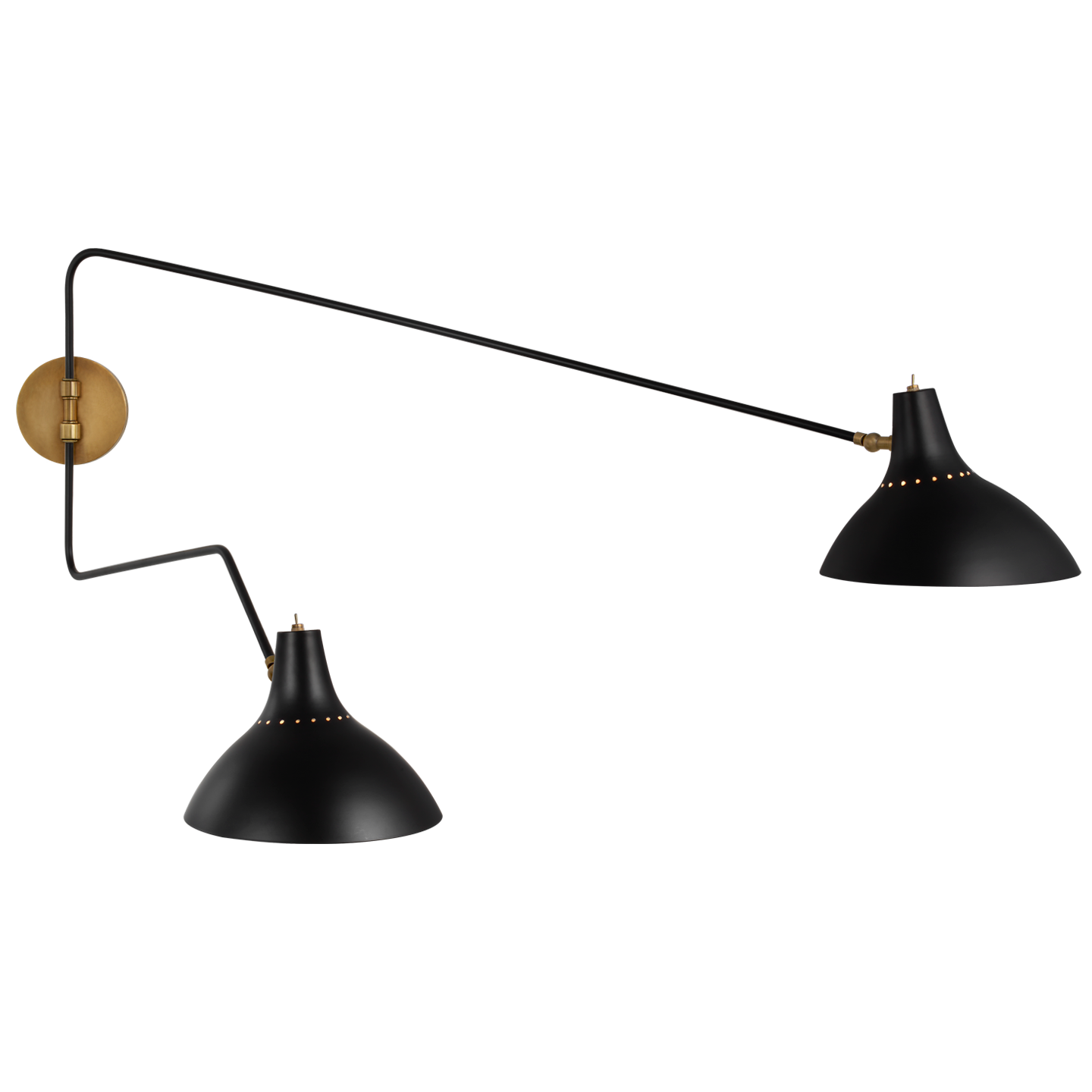 Charlton Large Double Wall Sconce