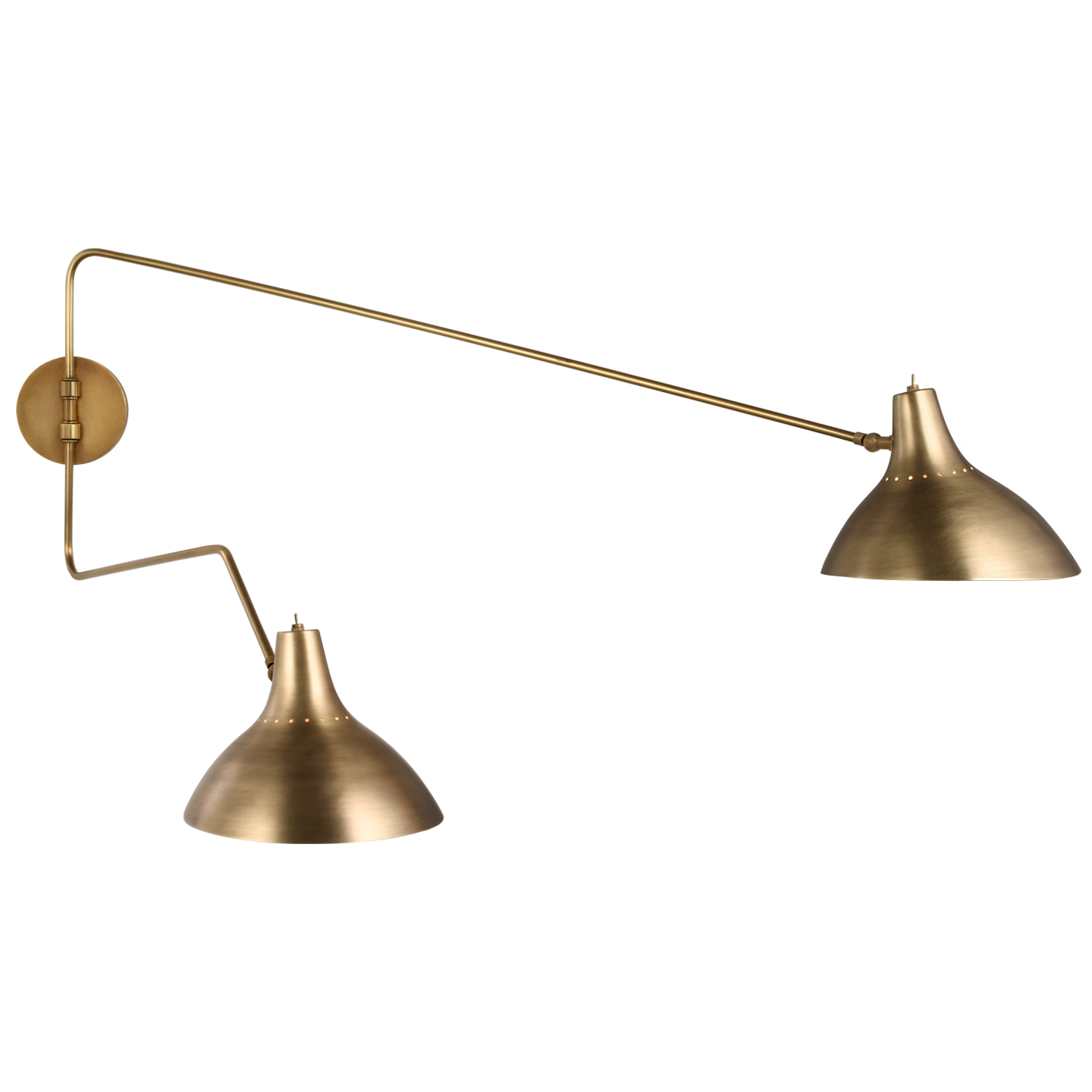 Charlton Large Double Wall Sconce
