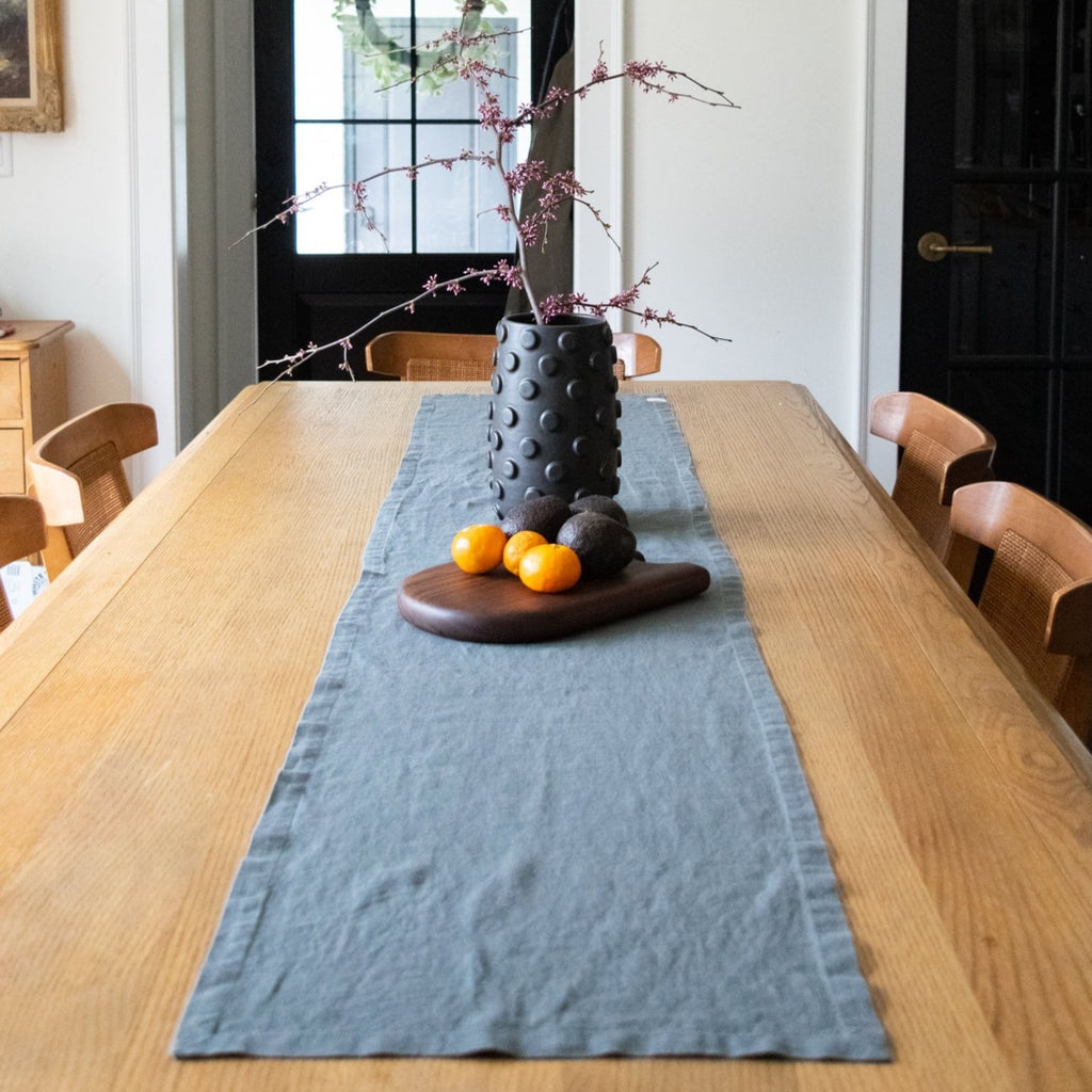 Natural Linen Table Runner