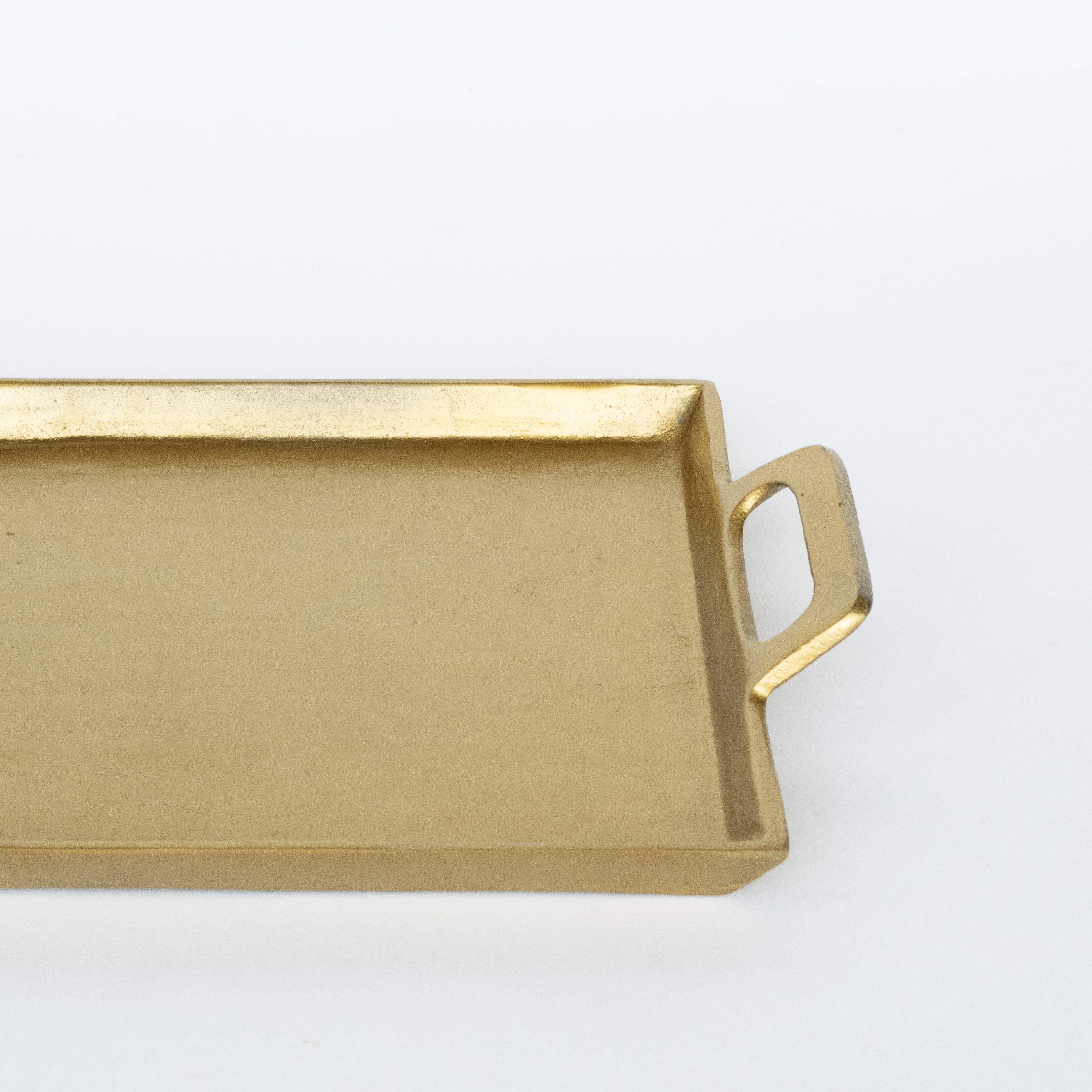 Antique Brass Square Tray