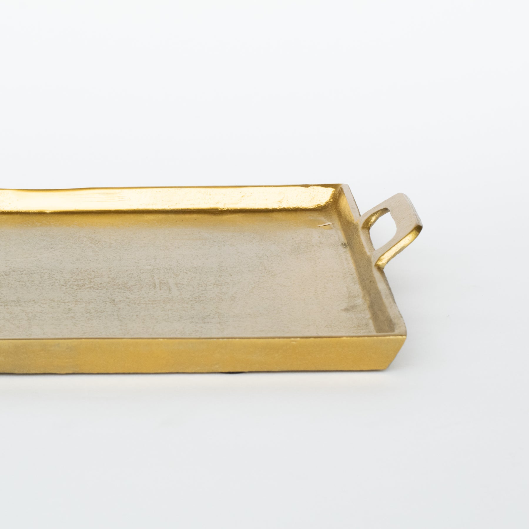 Large Handled Brass Tray – Stoffer Home