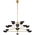 Graphic Grande Four-Tier Chandelier