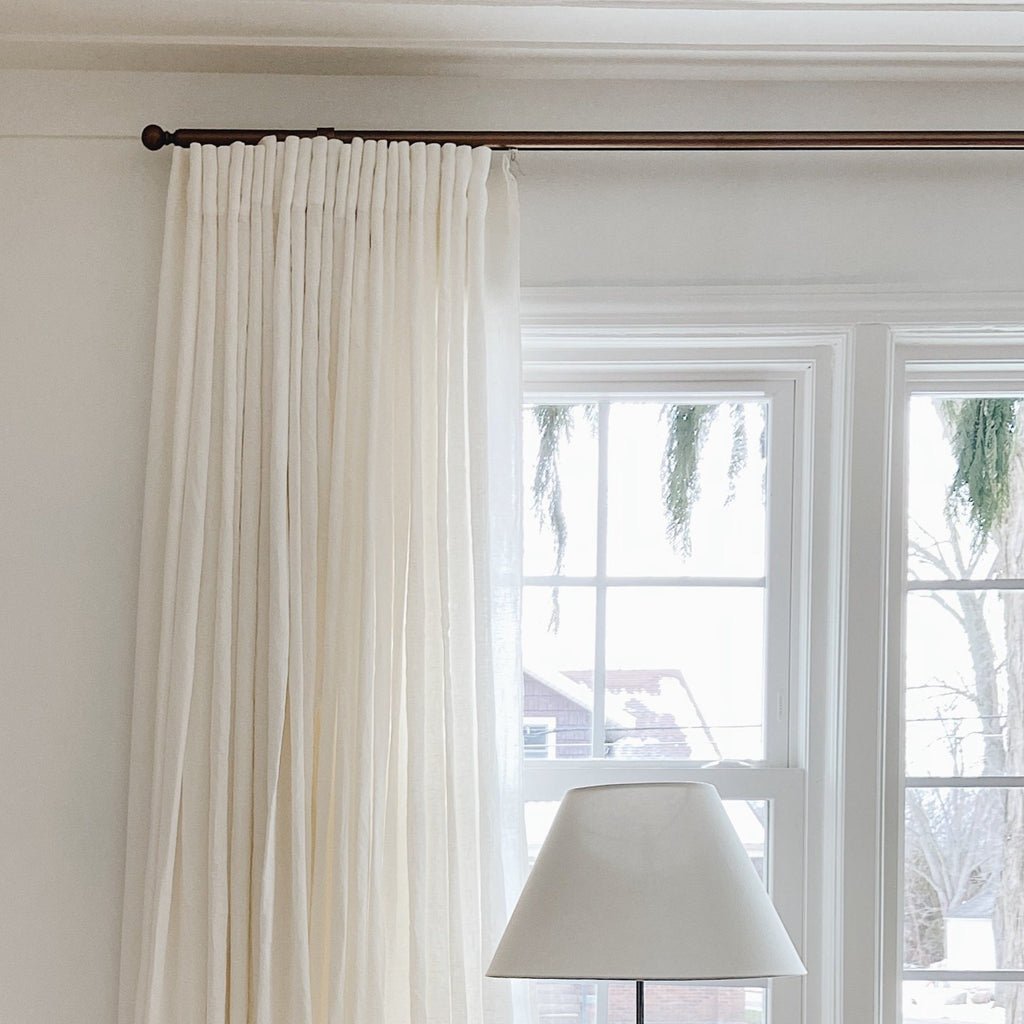 Zip Curtain Rod - Black