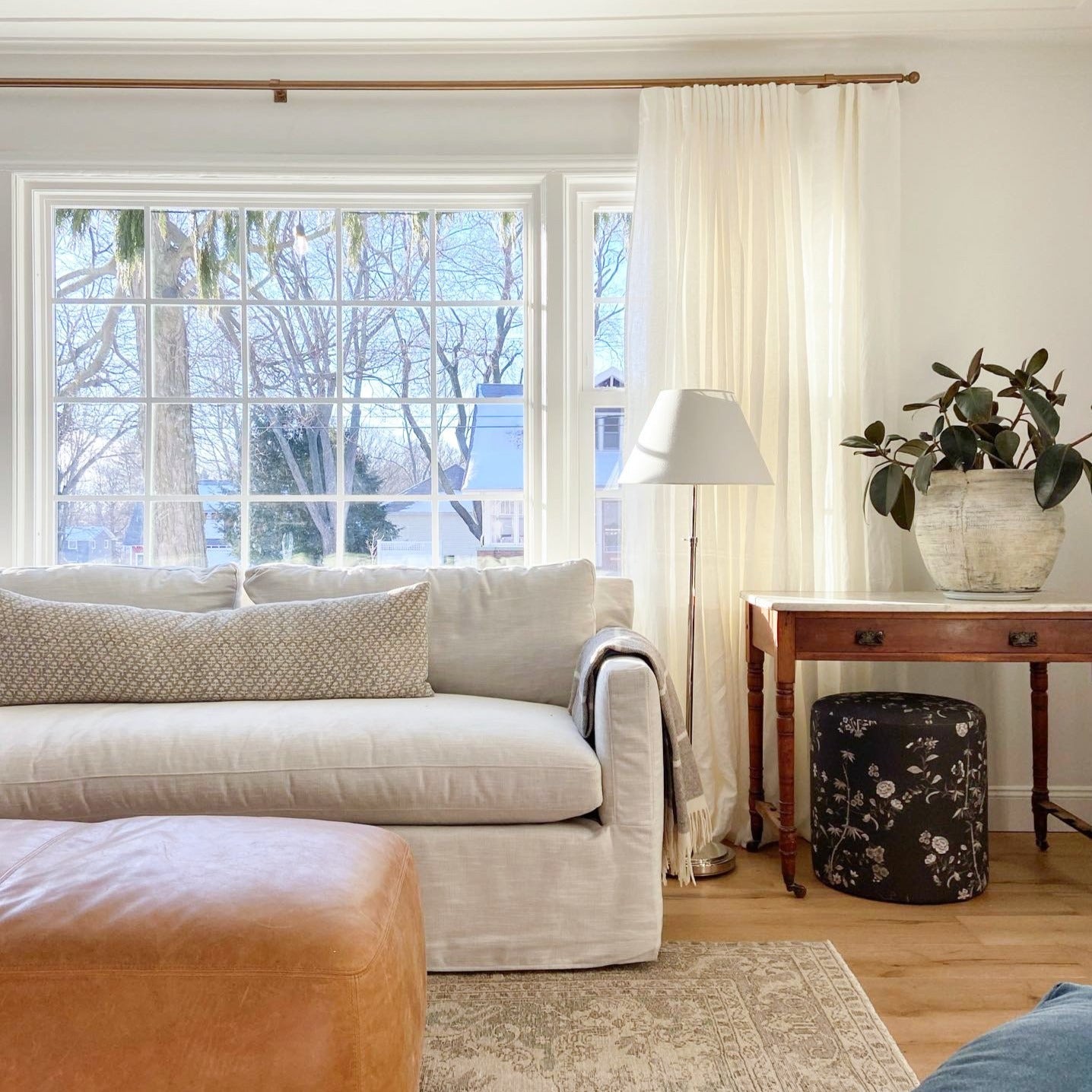 Jane Slipcovered Sofa