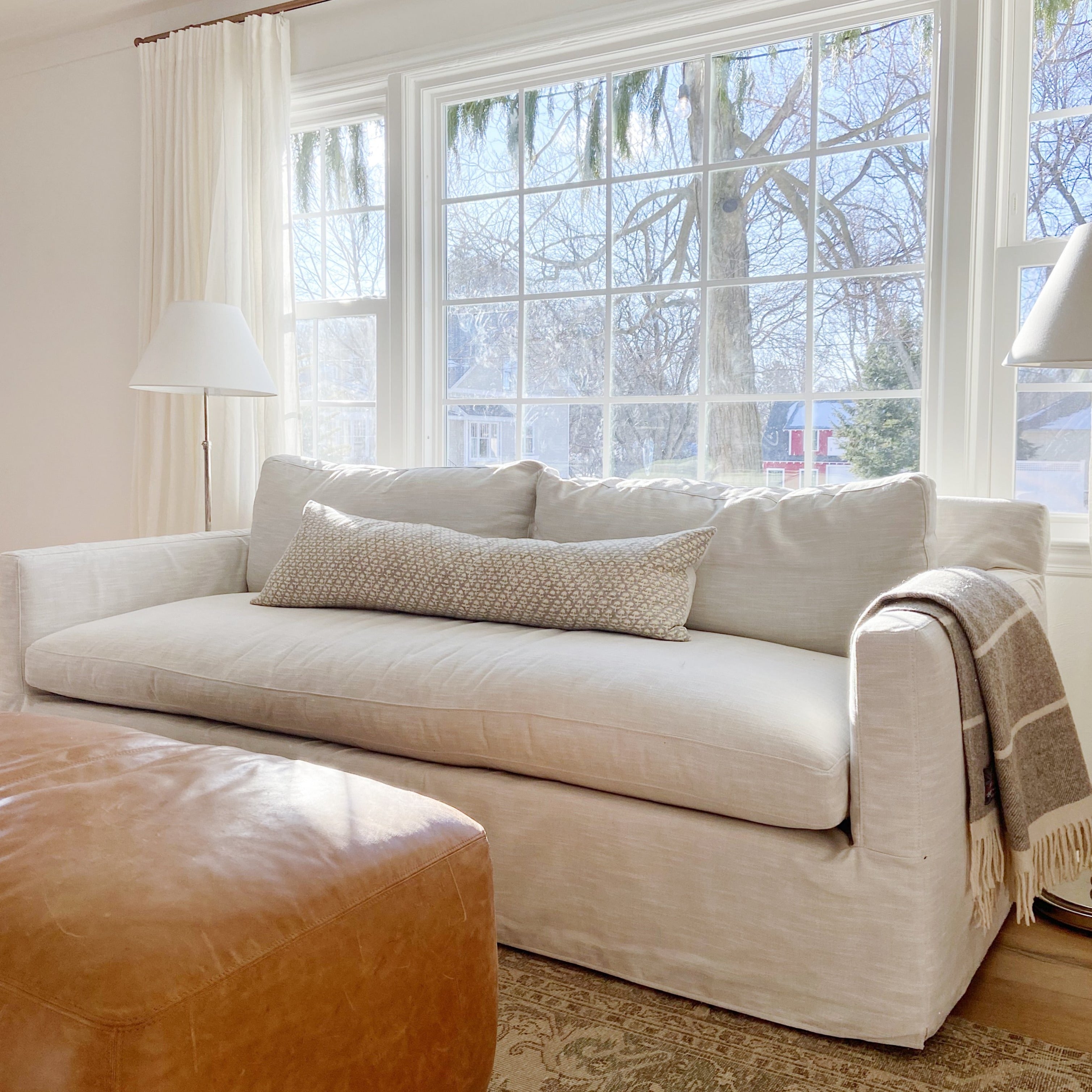 Jane Slipcovered Sofa