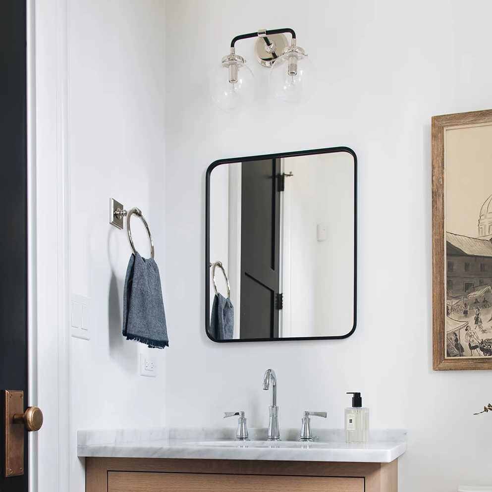 Bistro Double Light Curved Sconce