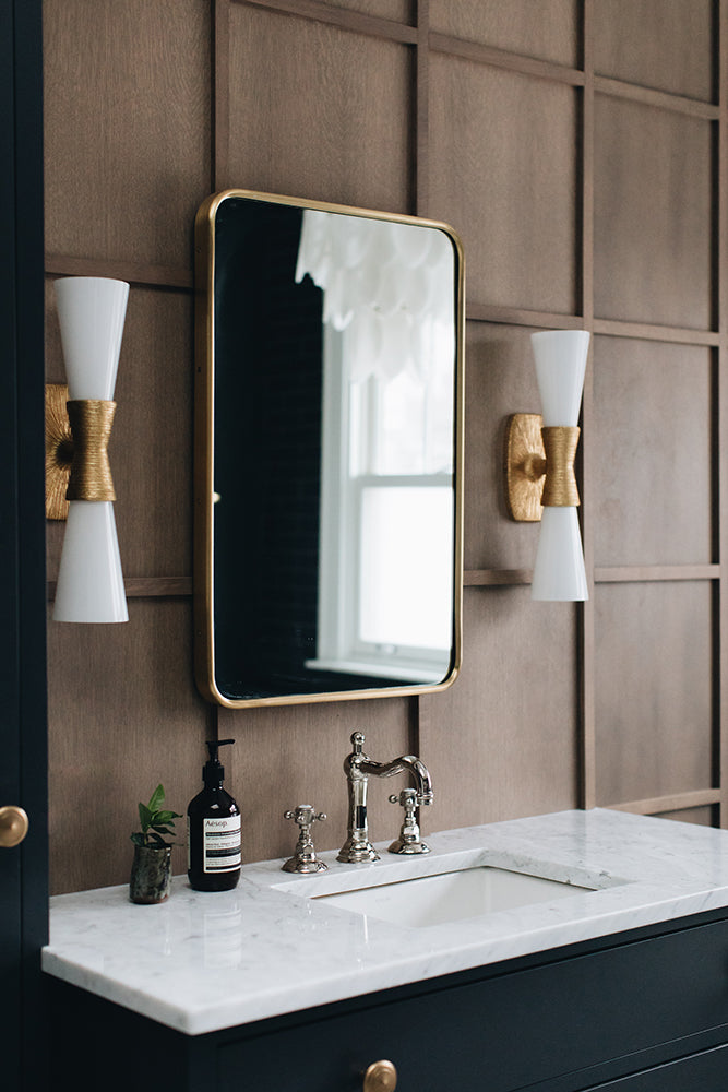 Utopia Small Double Bath Sconce
