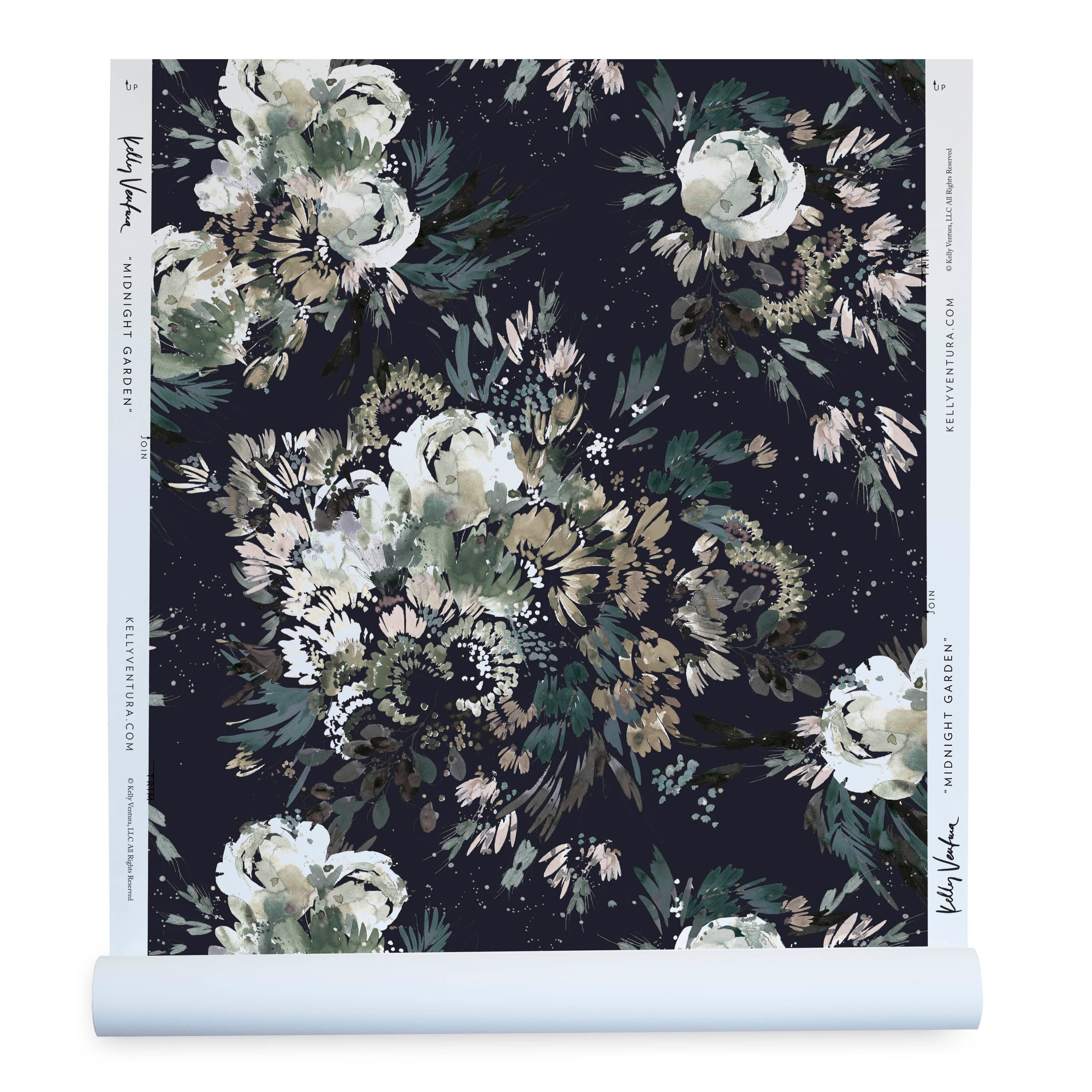Midnight Garden Wallpaper