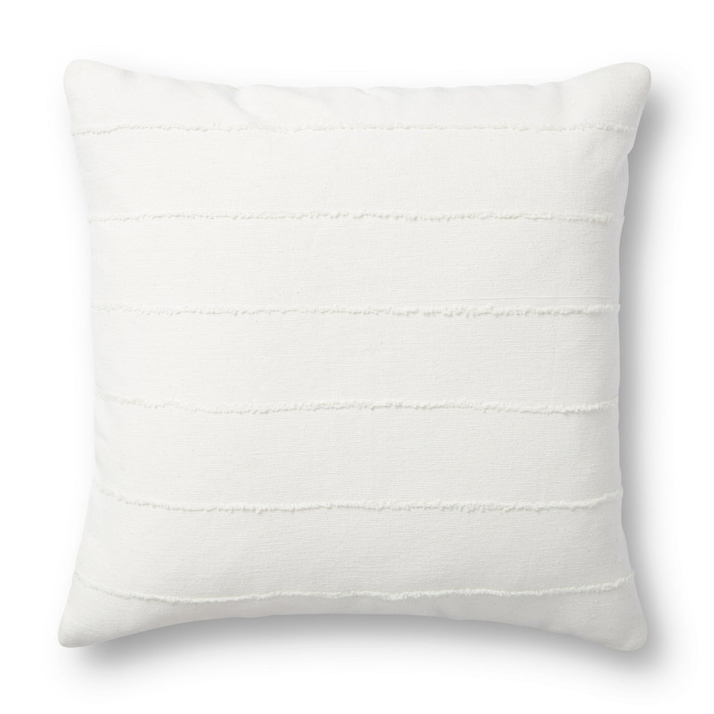 Jean Stoffer x Loloi Julia Ivory Pillow
