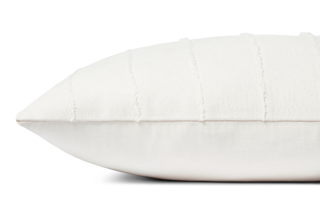 Jean Stoffer x Loloi Julia Ivory Pillow