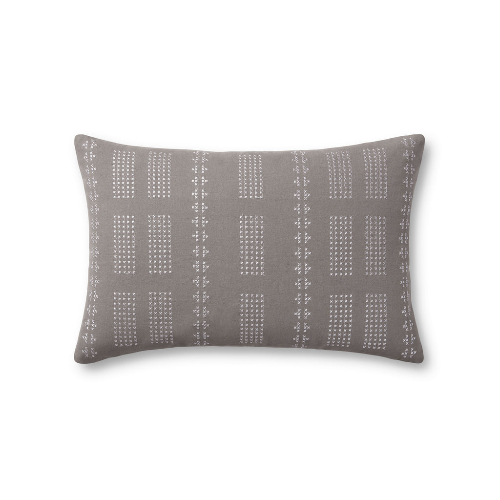Jean Stoffer x Loloi William Grey Pillow