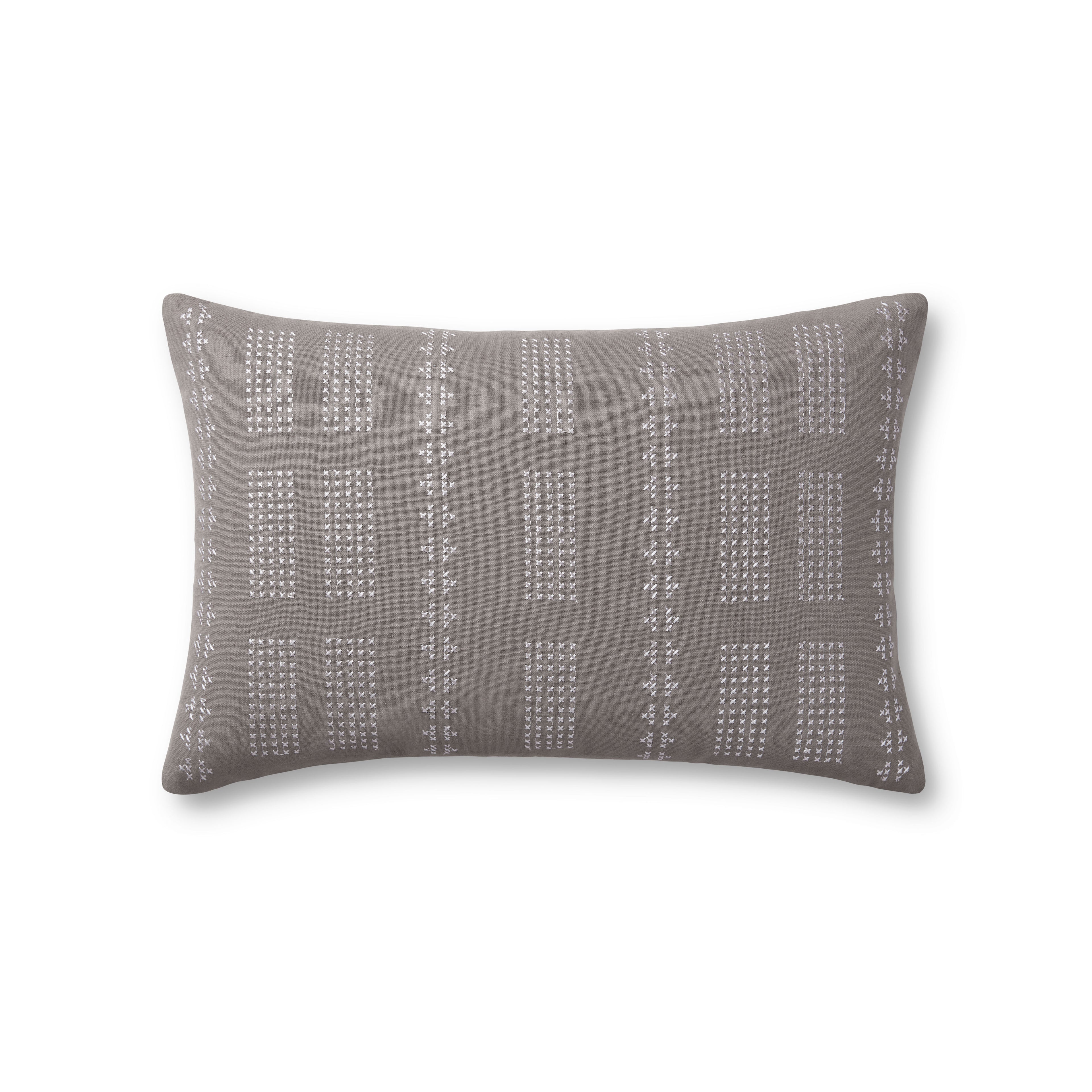 Jean Stoffer x Loloi William Grey Pillow