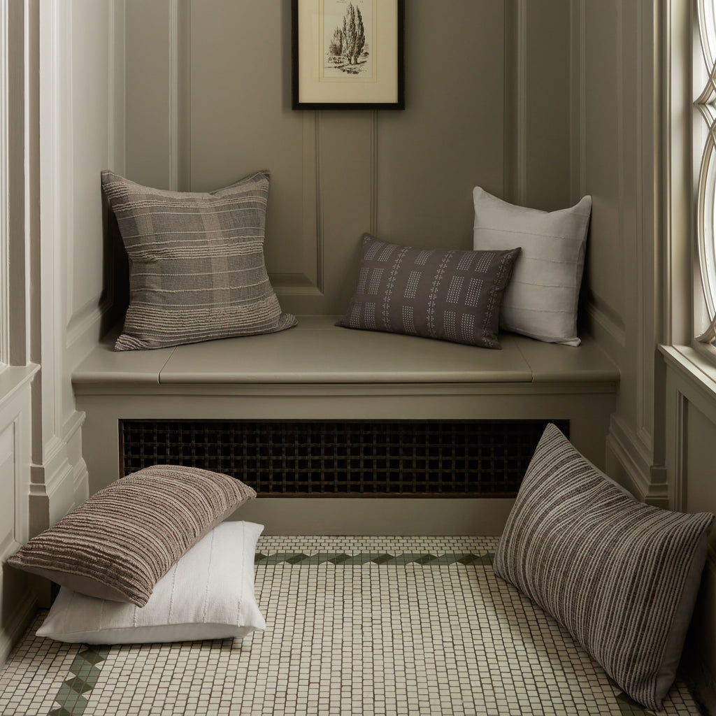 Jean Stoffer x Loloi William Grey Pillow