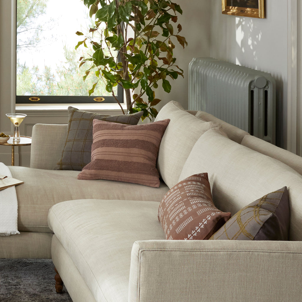 Jean Stoffer x Loloi Kristy Clay Pillow