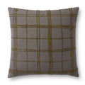 Jean Stoffer x Loloi Edward Charcoal / Olive Pillow