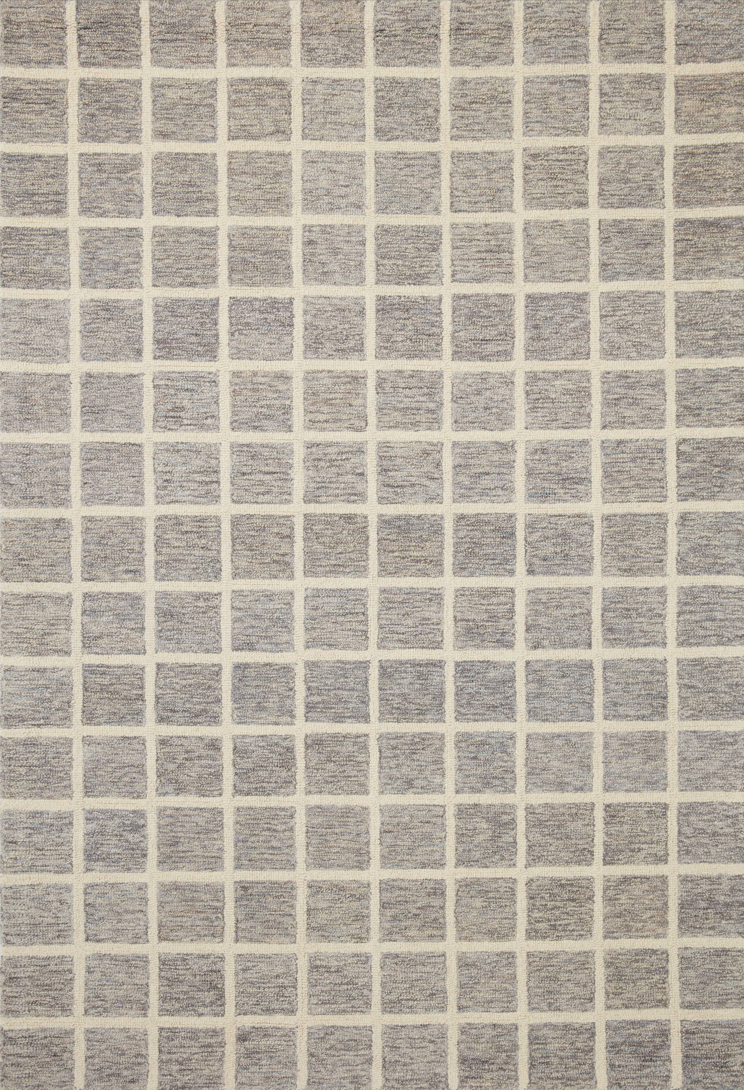 Chris Loves Julia x Loloi Polly Slate / Ivory POL-05
