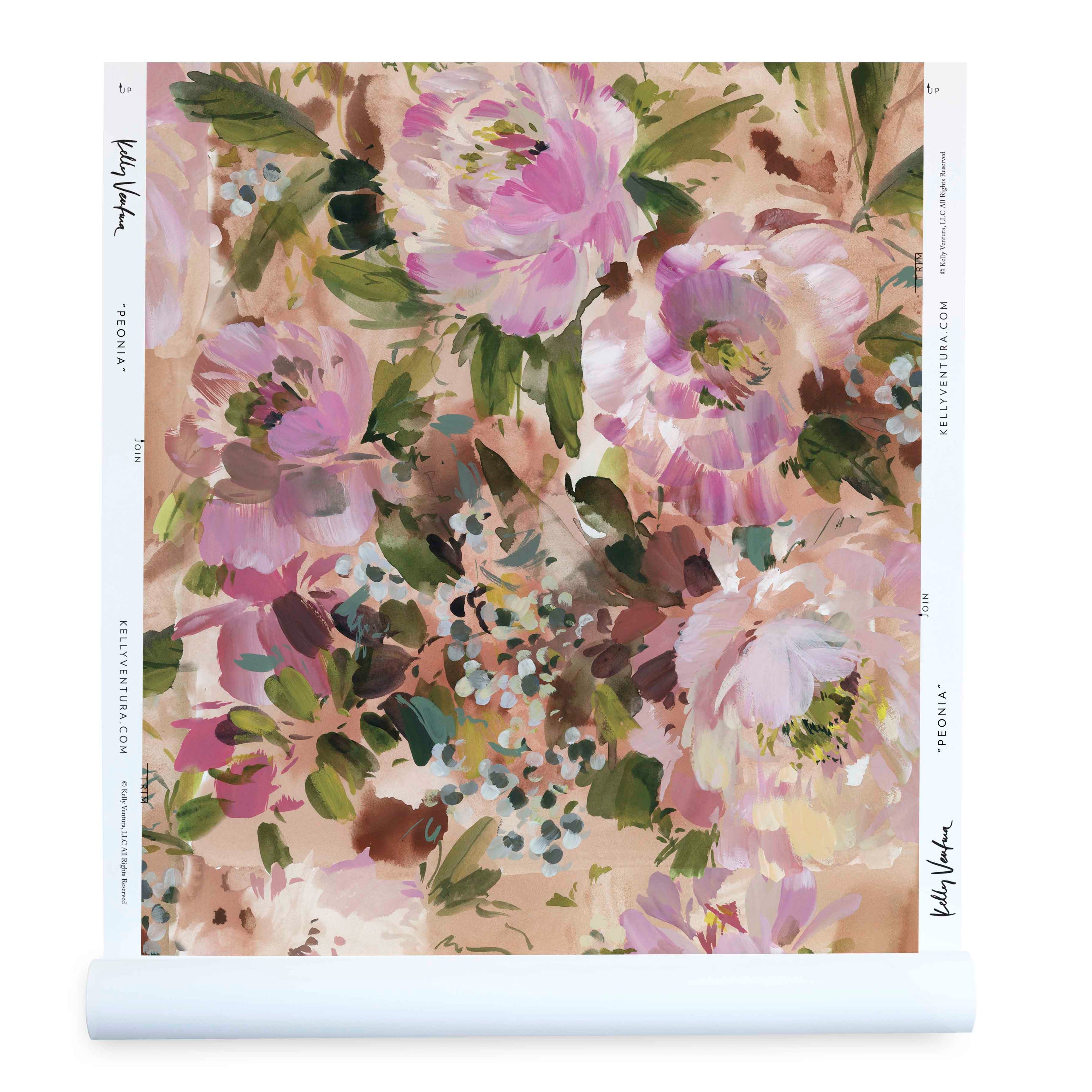 Peonia Wallpaper