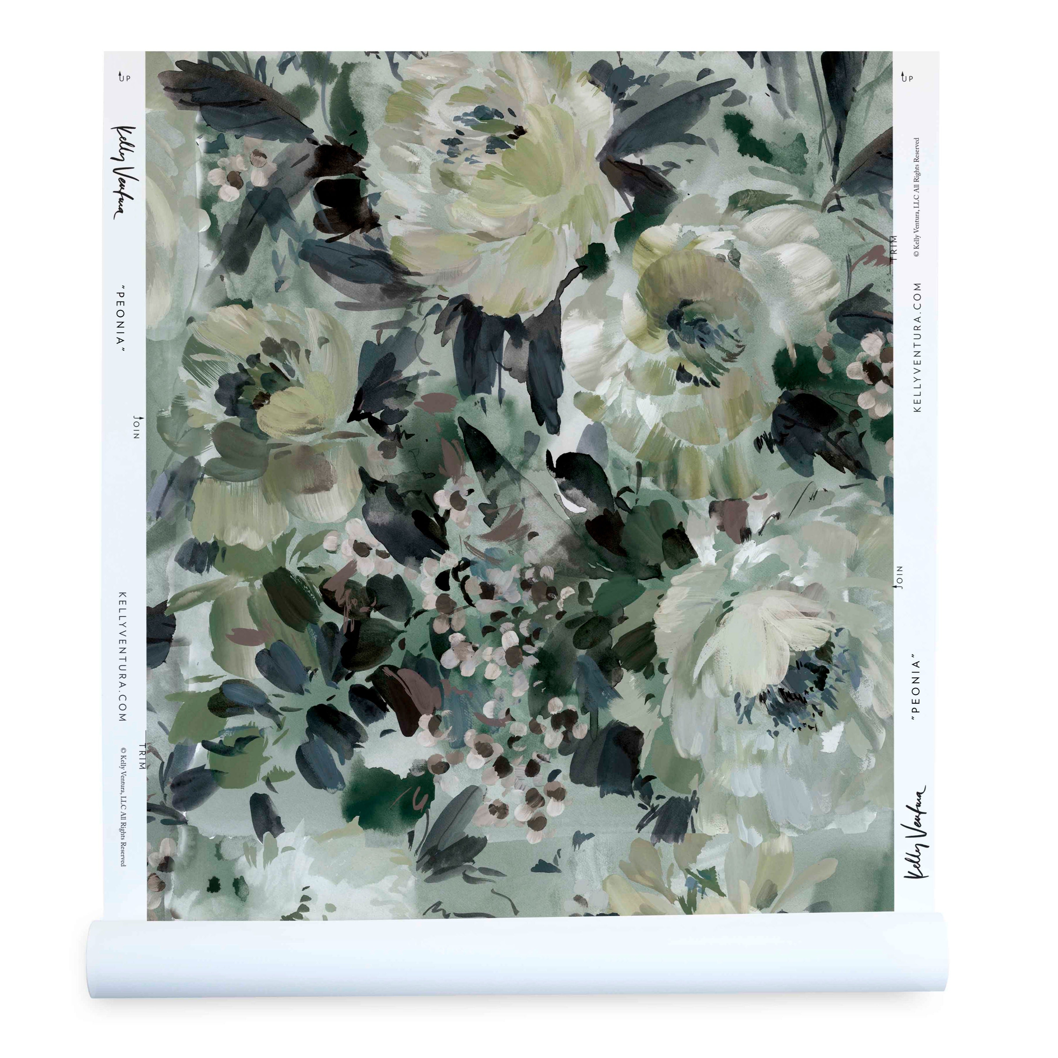 Peonia Wallpaper