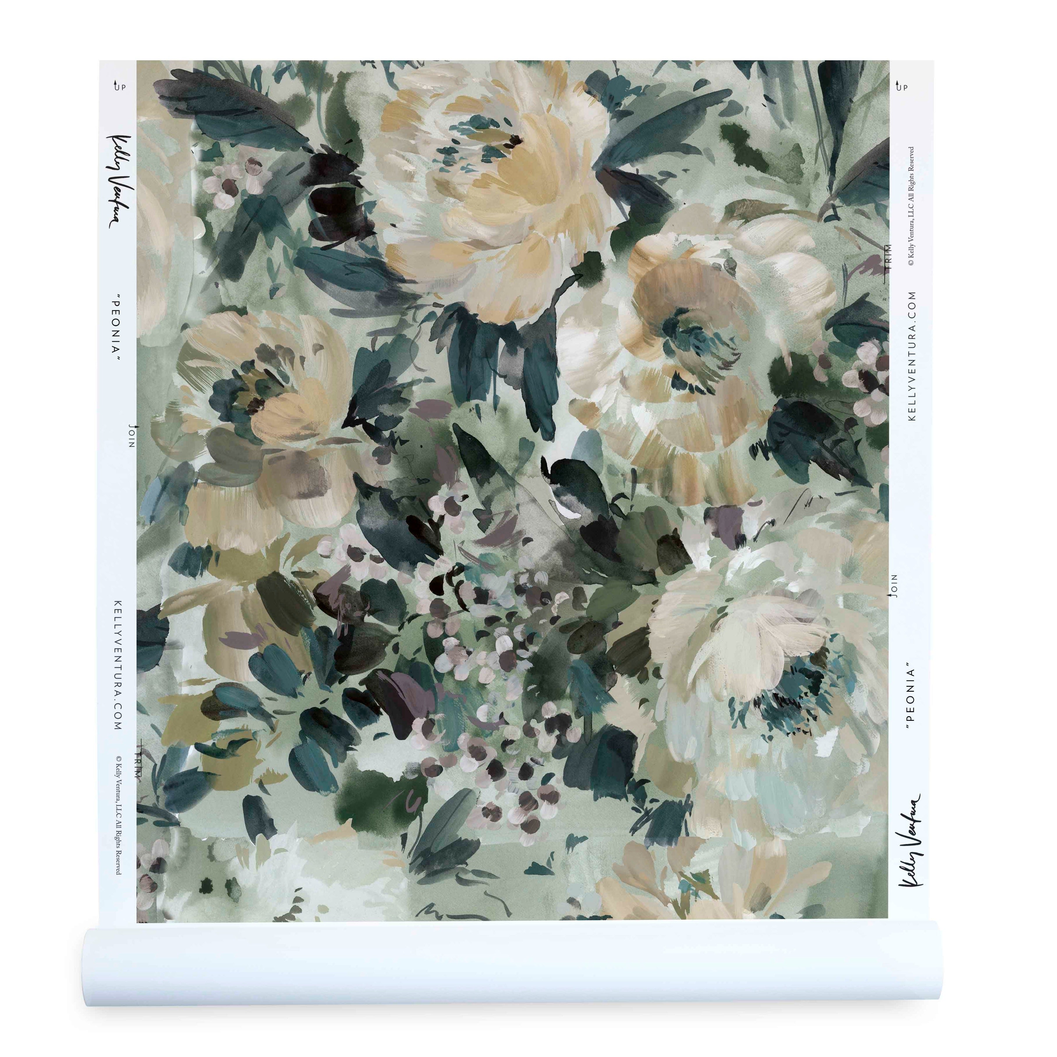 Peonia Wallpaper