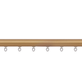 Zip Curtain Rod - Antique Gold