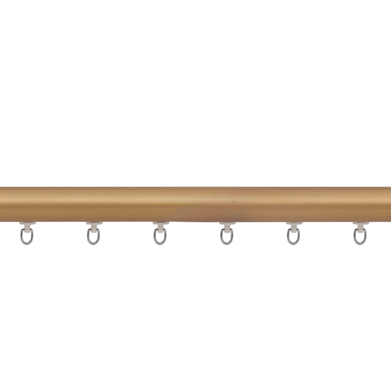Zip Curtain Rod - Antique Gold