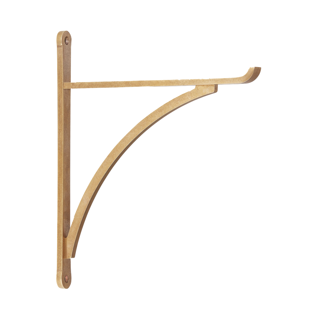 Harborne Brass Shelf Bracket