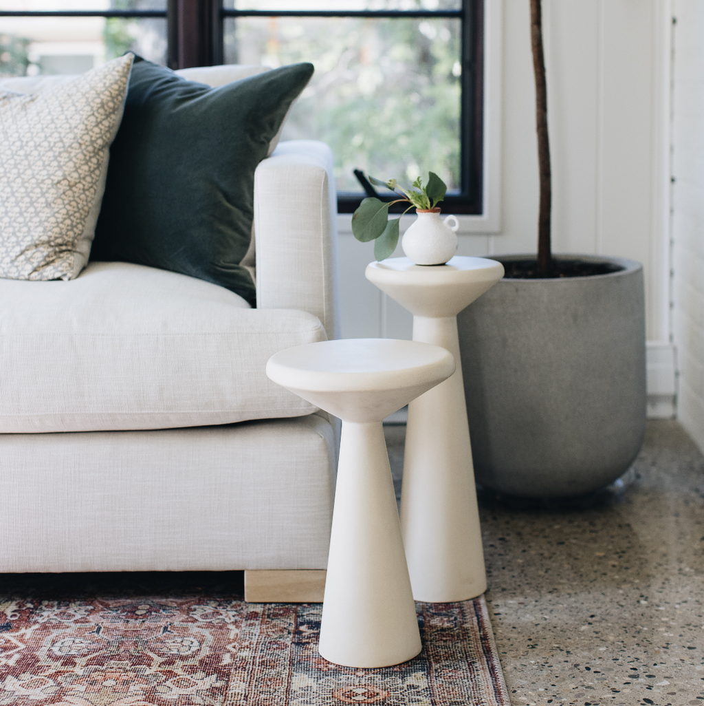 Reina Concrete Accent Tables