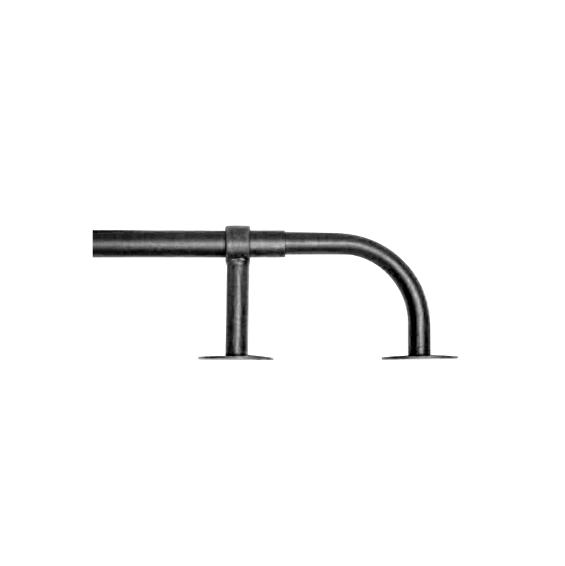 French Expandable Rod - Black