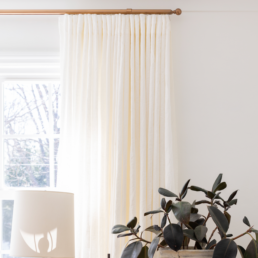 Zip Curtain Rod - Antique Gold – Stoffer Home