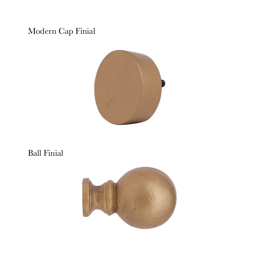 Expandable Curtain Rod - Antique Gold