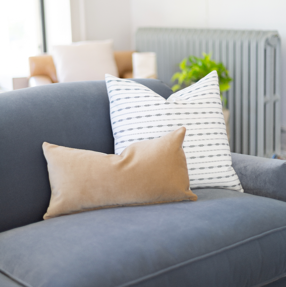 S|H Fawn Velvet Designer Pillow Cover