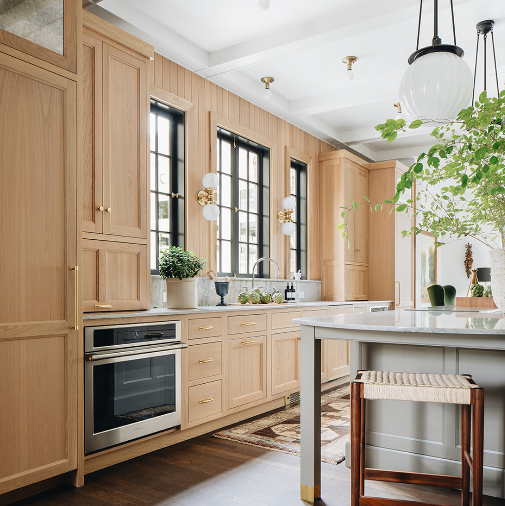Natural Oak Cabinetry Sample