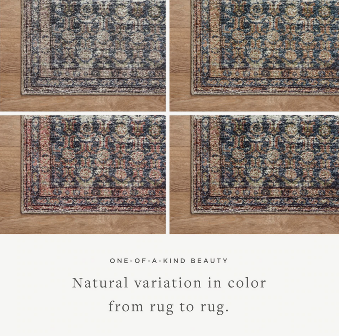 Amber Lewis x Loloi Billie Ocean / Brick BIL-02 – Stoffer Home