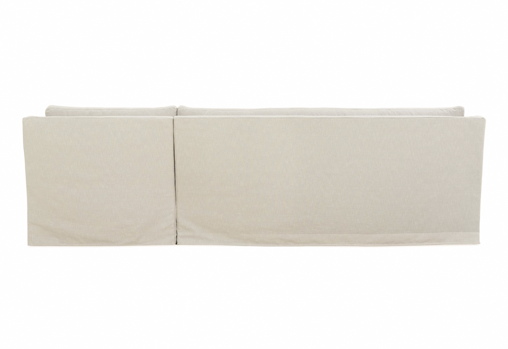 Maude Slipcovered Chaise Sectional