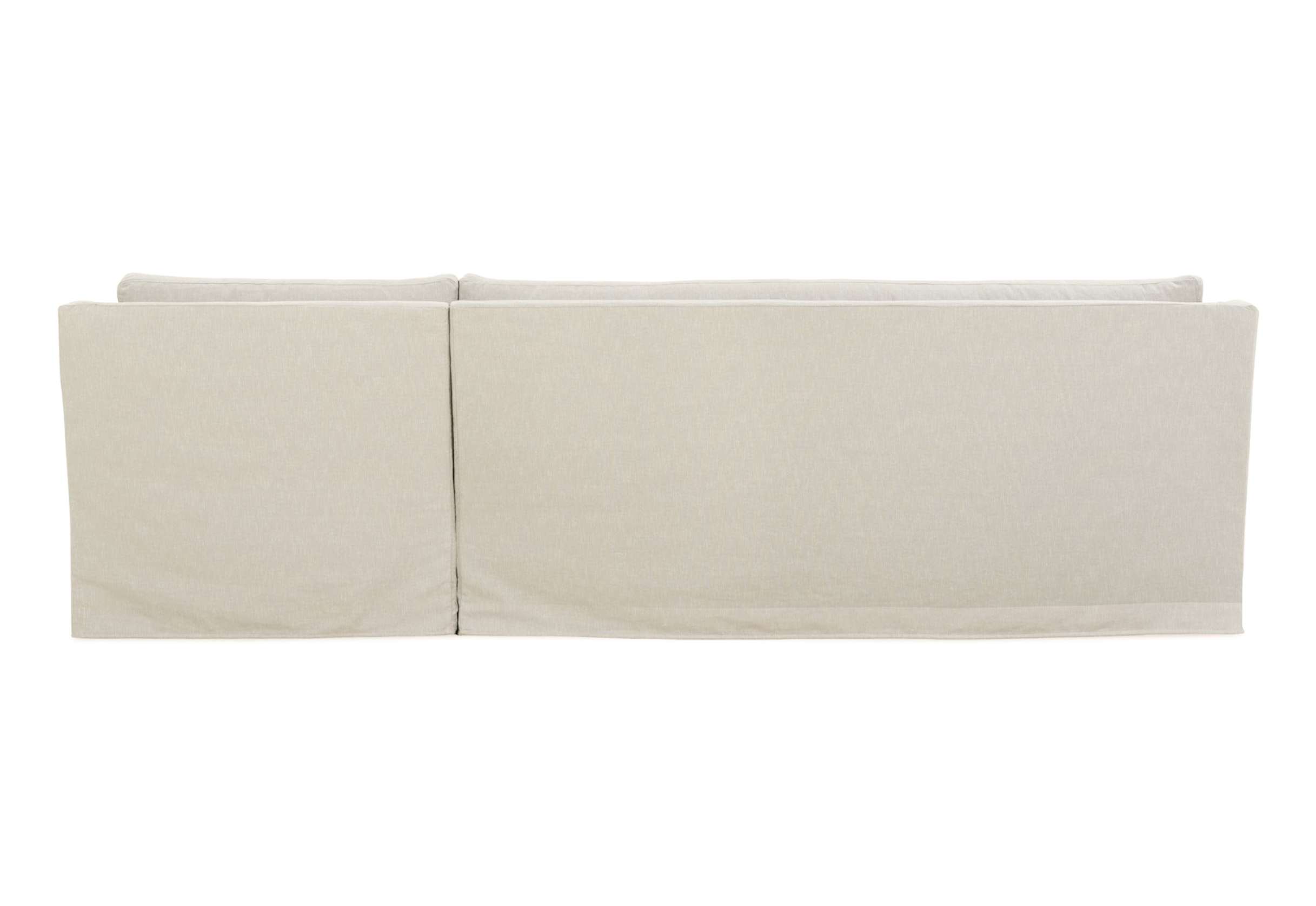 Maude Slipcovered Chaise Sectional