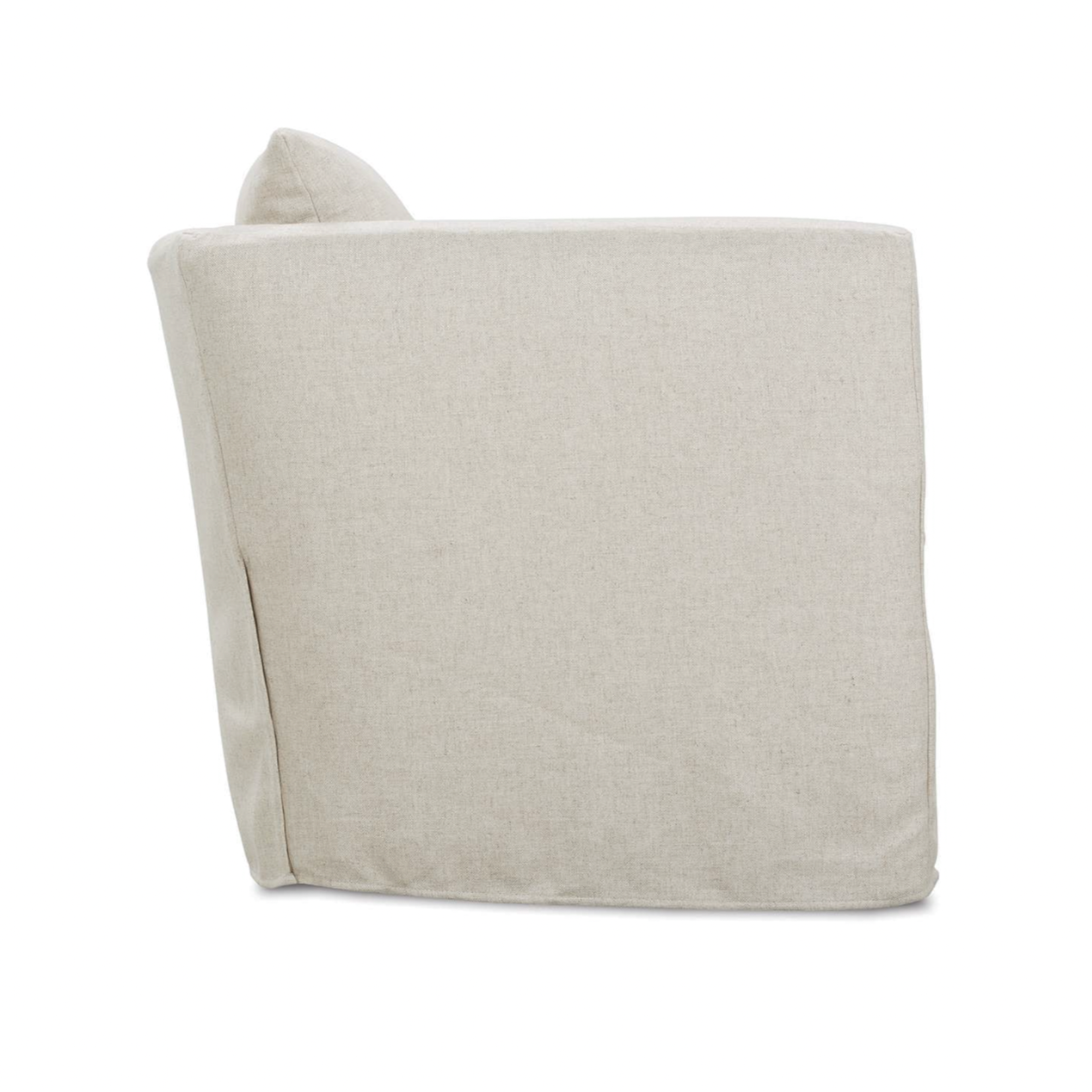 Rue Slipcovered Swivel Chair