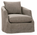 Eden Swivel Slipcovered Chair