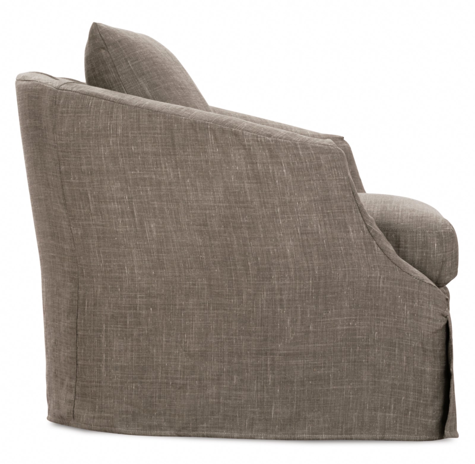 Eden Swivel Slipcovered Chair