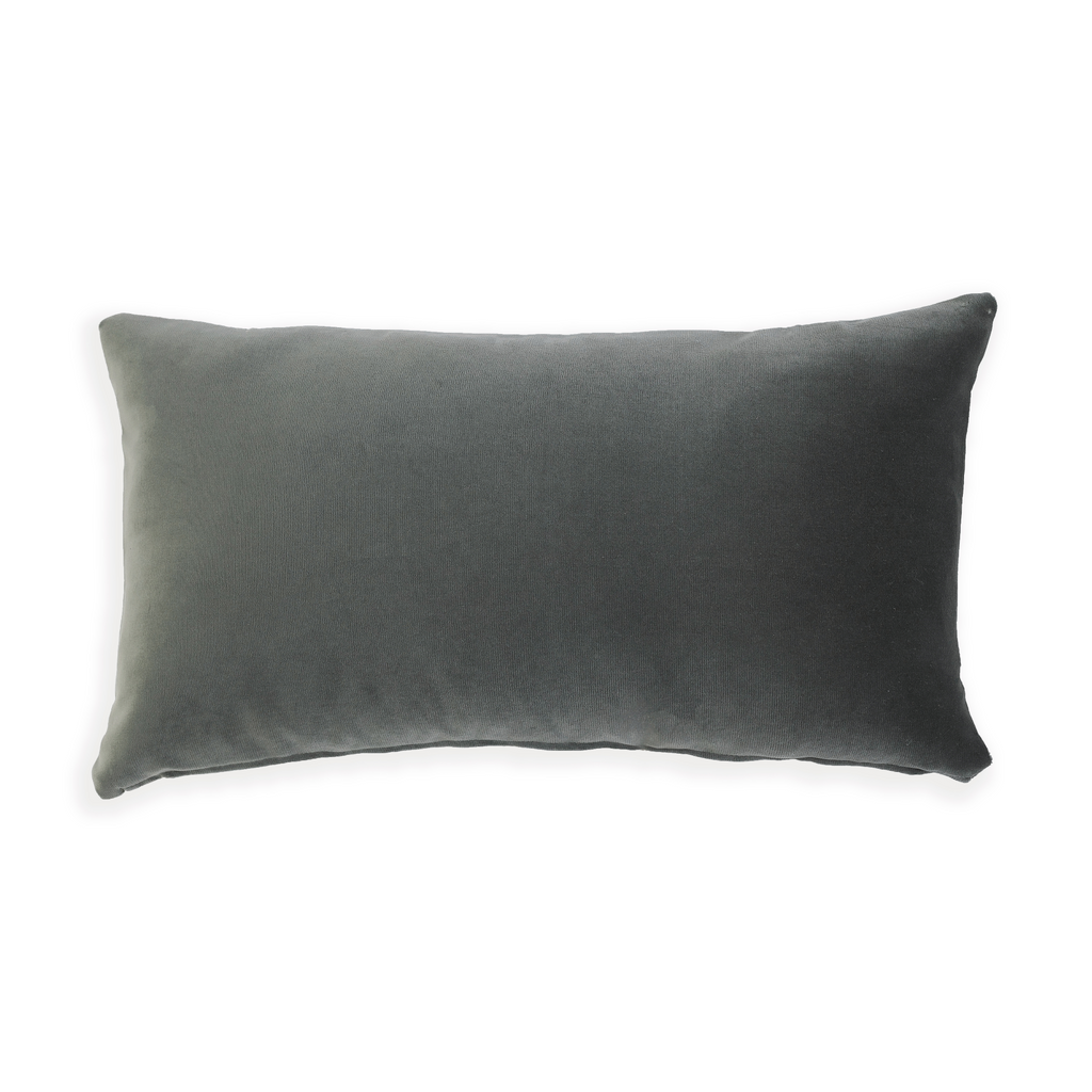 S|H Blue Spruce Velvet Designer Pillow Cover