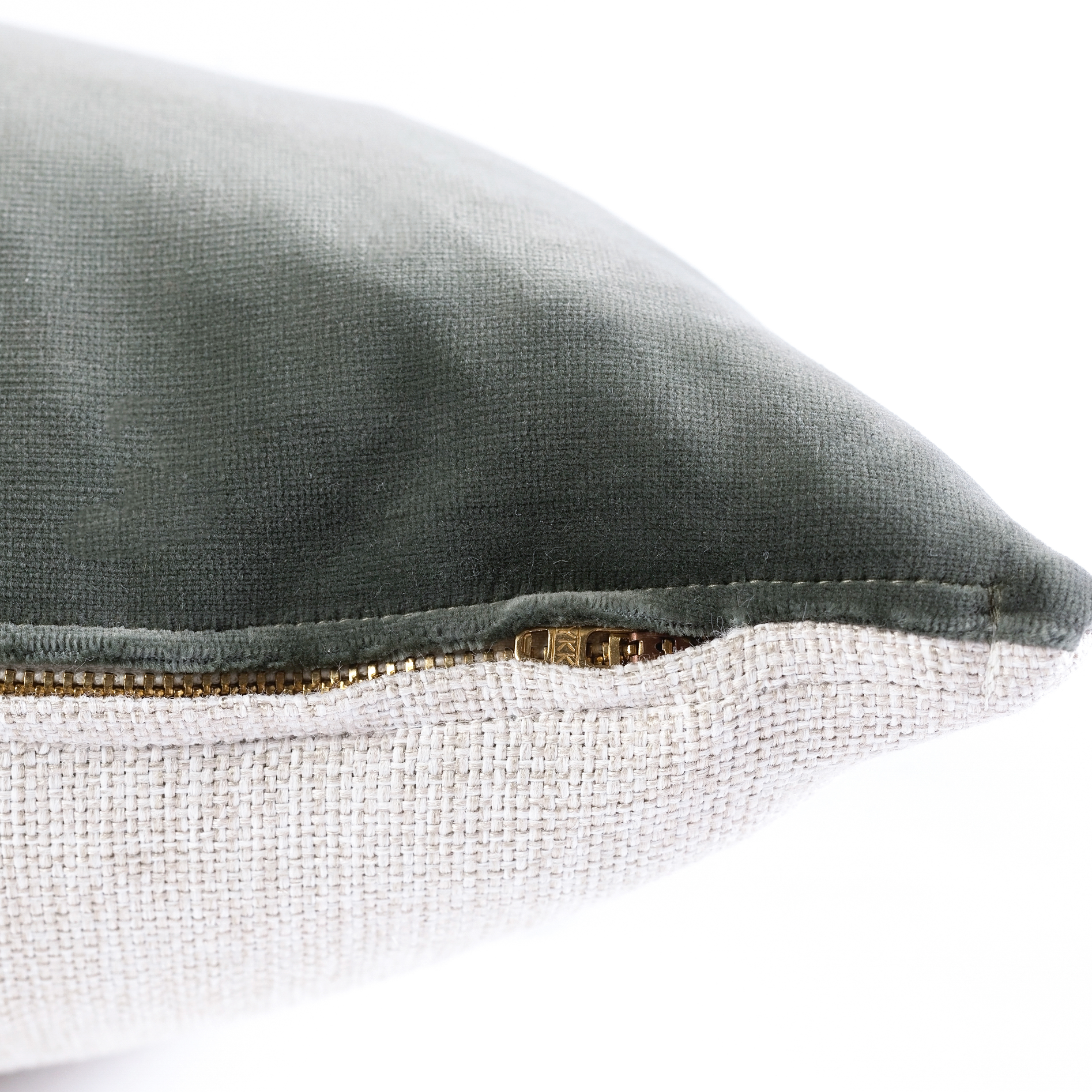 S|H Blue Spruce Velvet Designer Pillow Cover