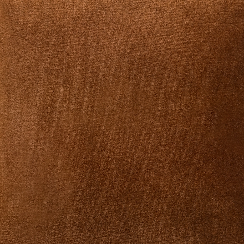 S|H Copper Velvet Designer Pillow Cover