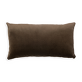 S|H Espresso Velvet Designer Pillow Cover