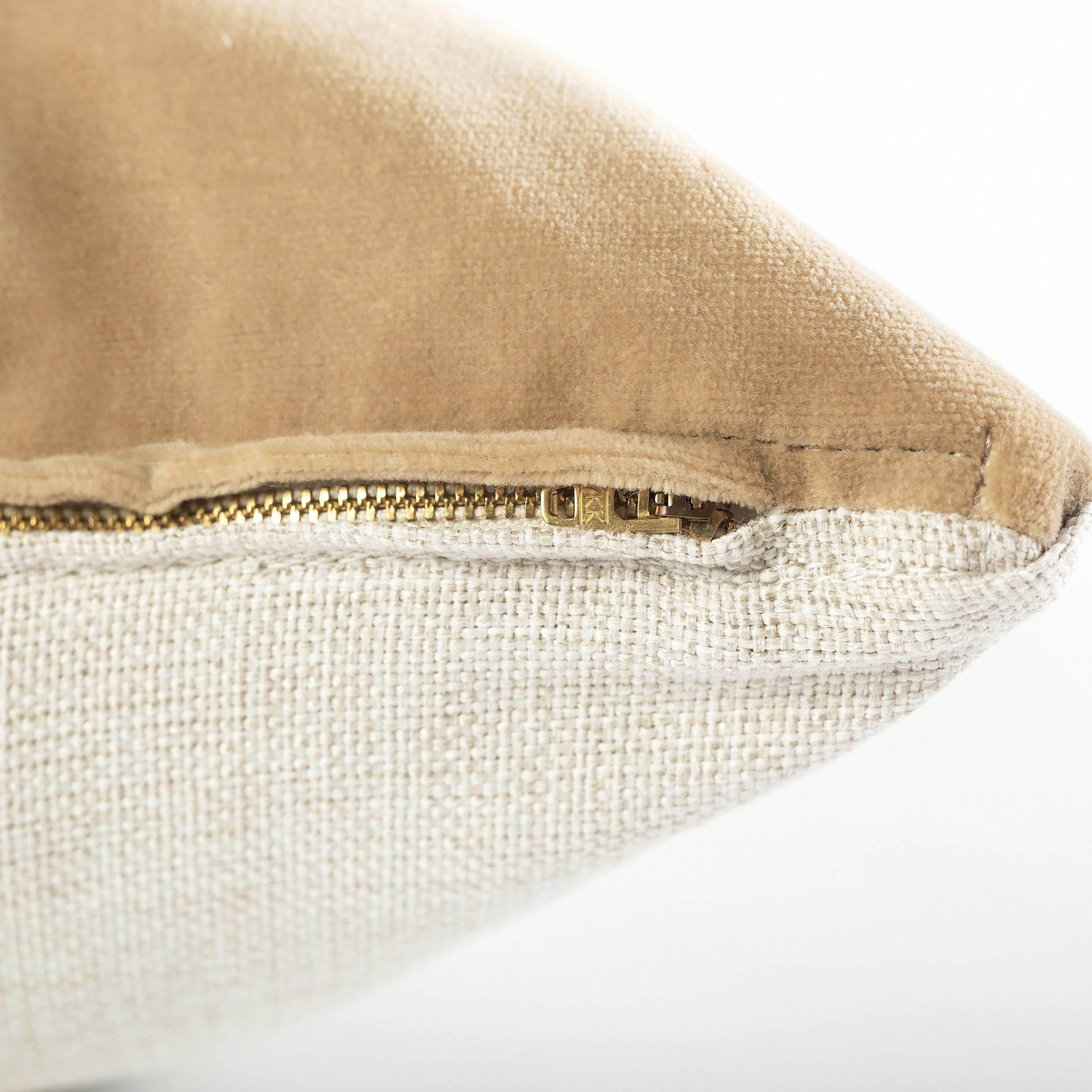 S|H Fawn Velvet Designer Pillow Cover