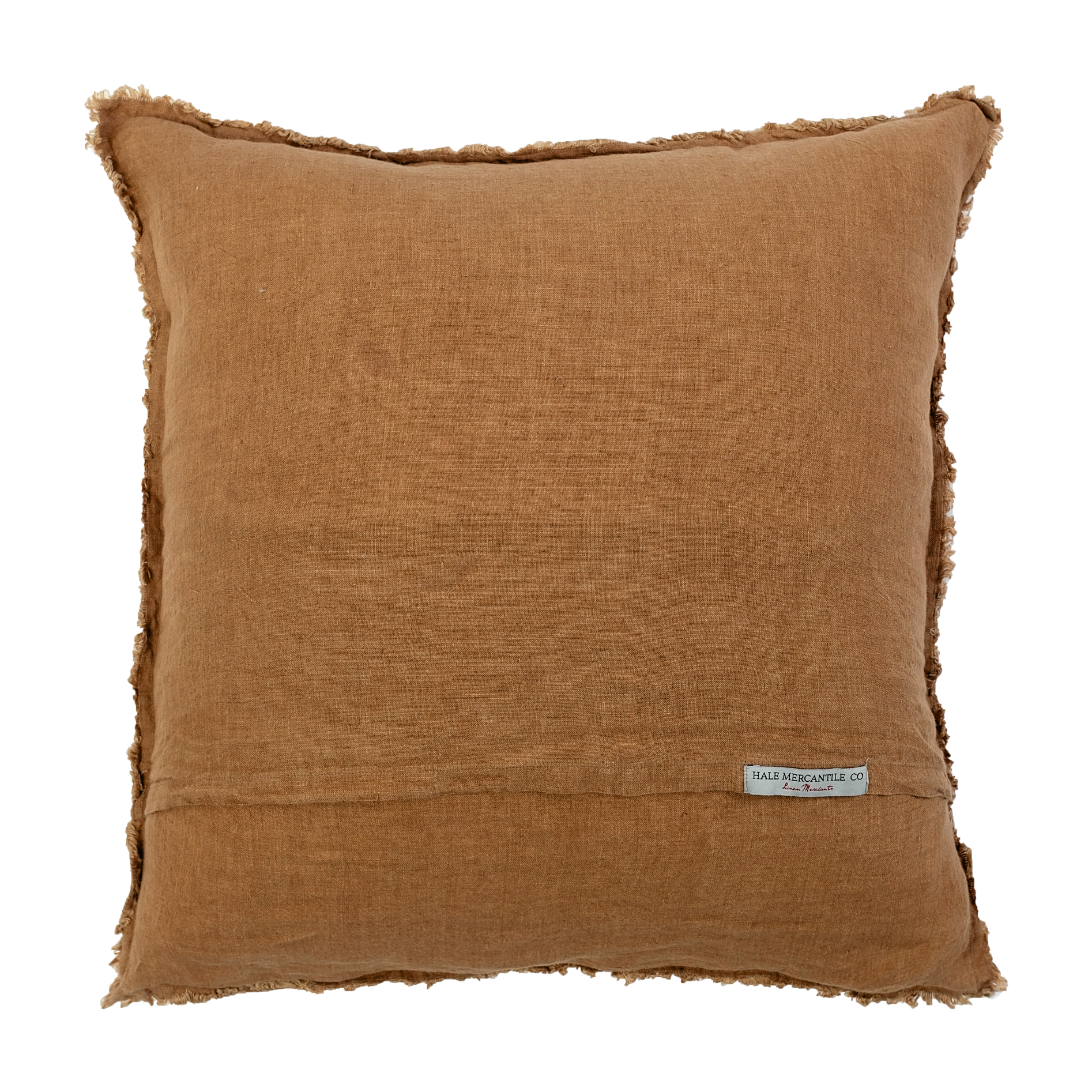 Tawney Fringe Linen Pillow Cover
