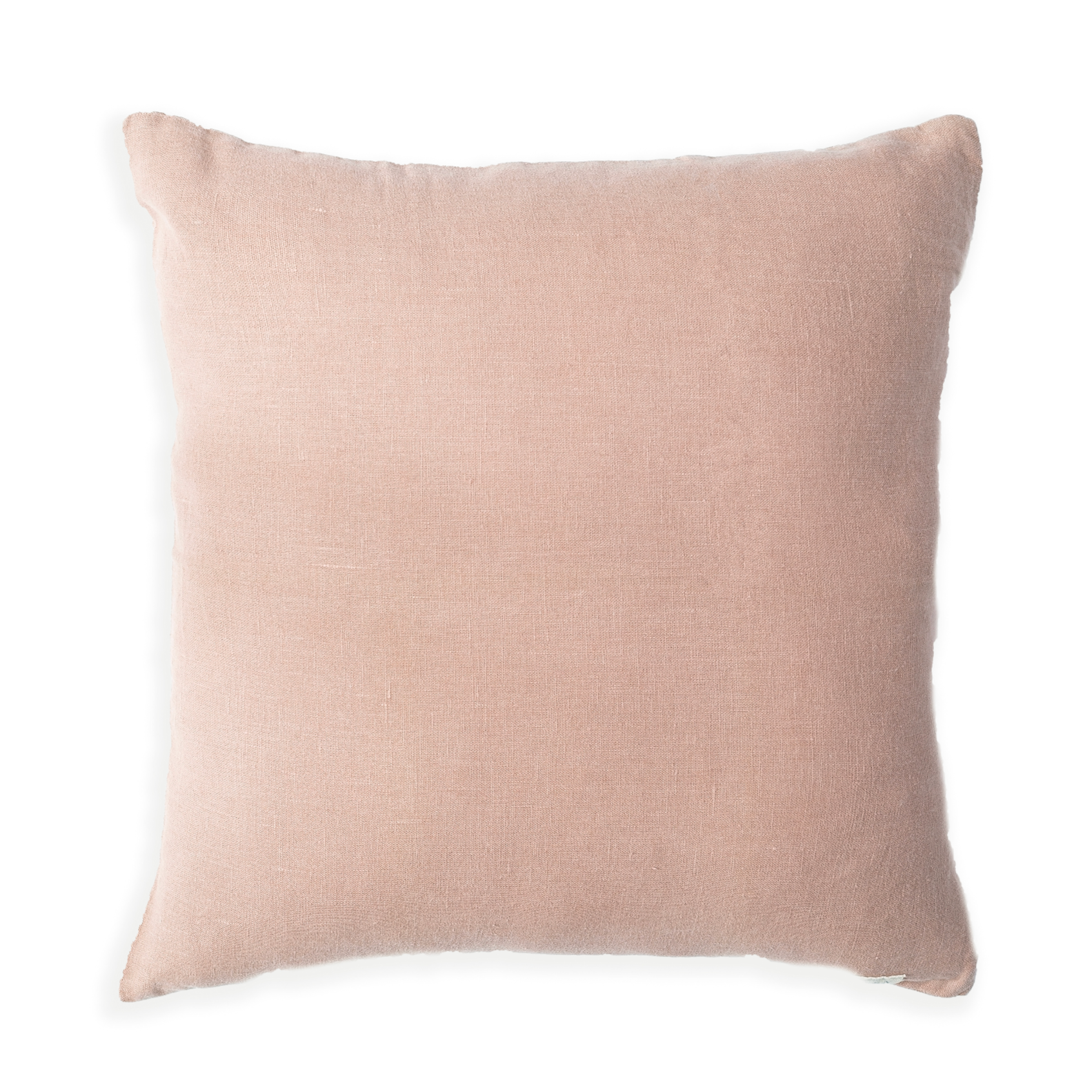 Dusty Blush Linen Pillow Cover