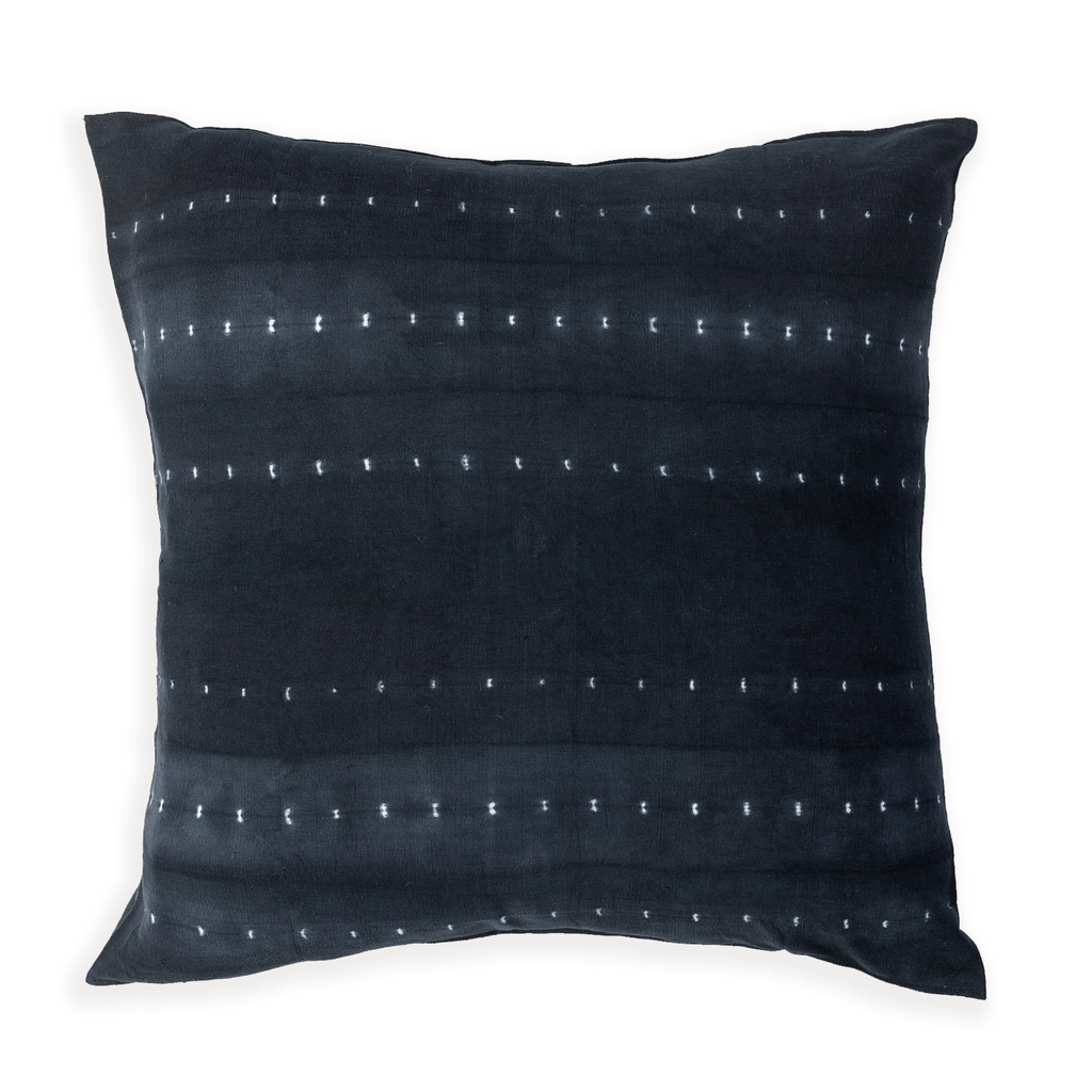 Indigo Stitch Pillow Cover