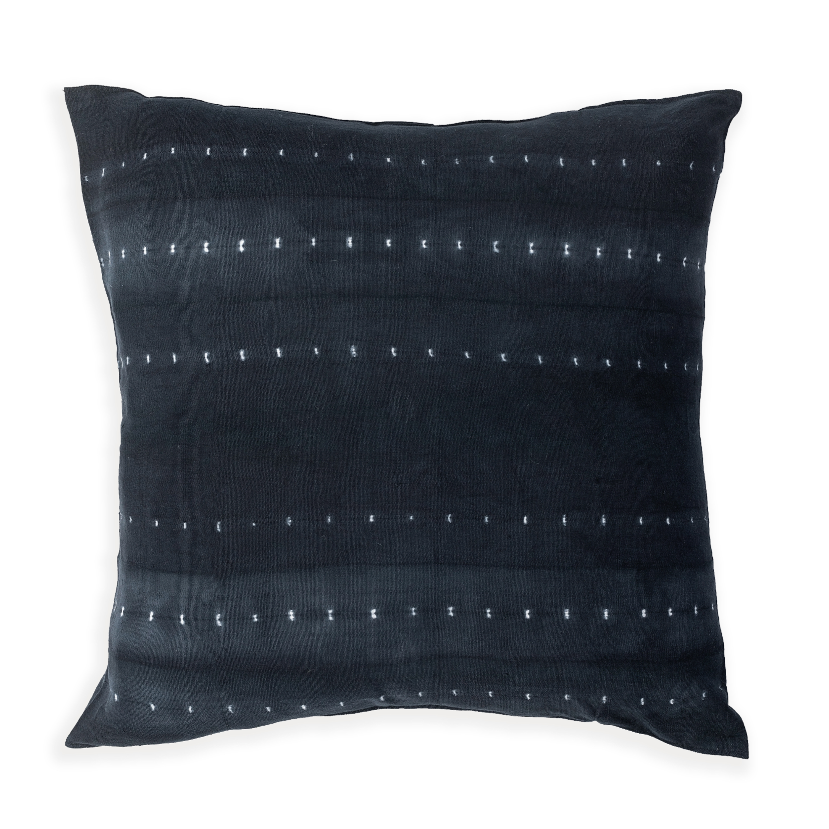 Indigo Stitch Pillow Cover
