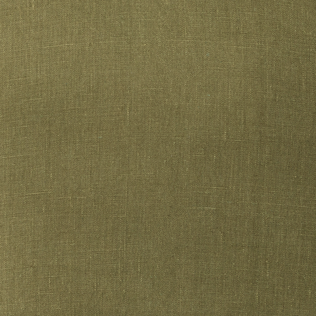 Olive Linen Pillow Cover