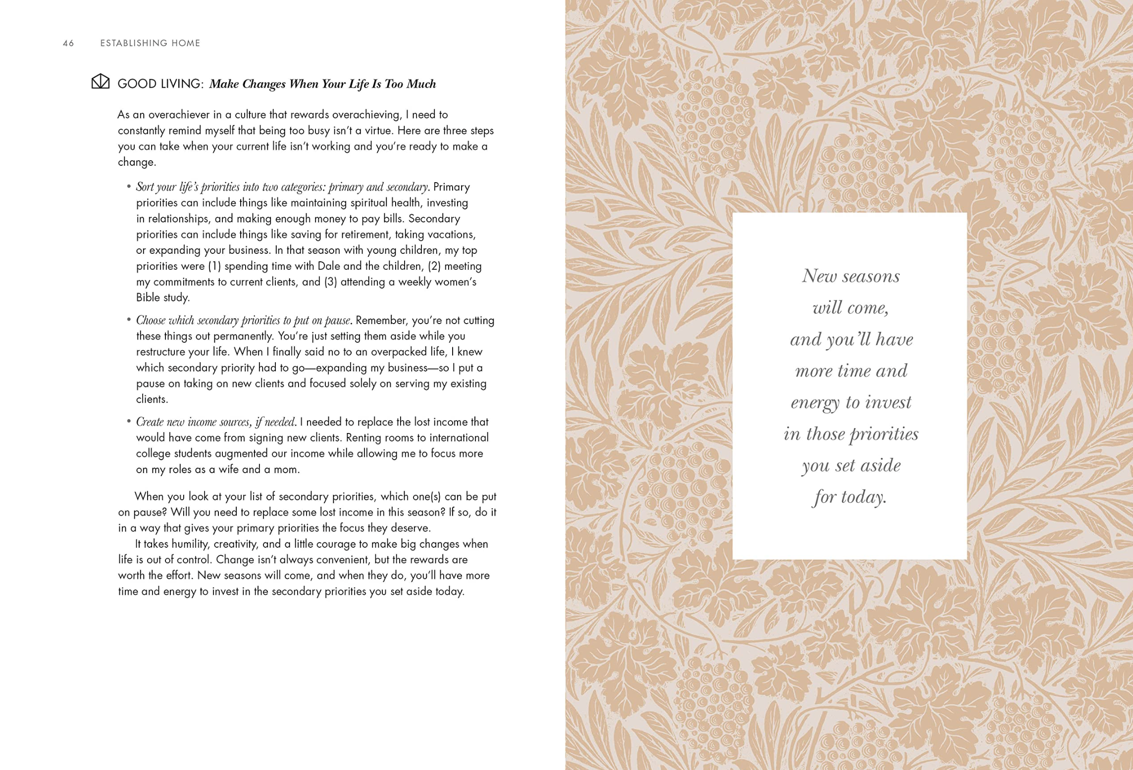 Establishing Home by Jean Stoffer
